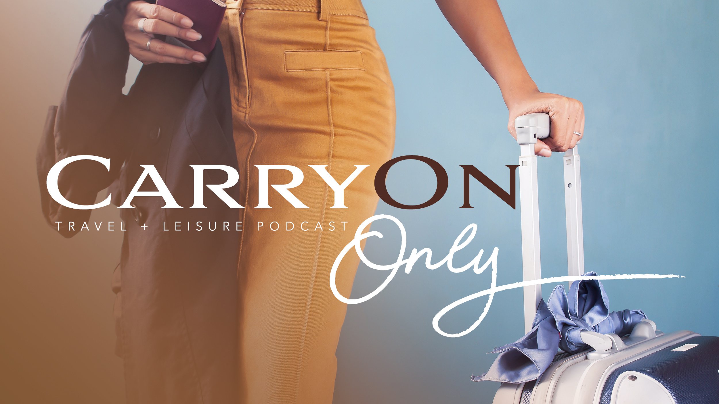 carry-on only podcast cover