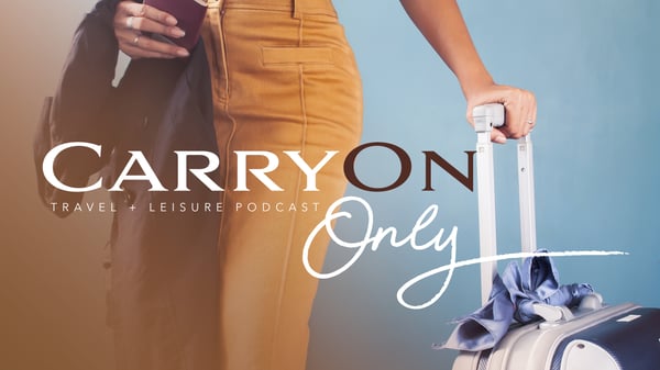carry-on only podcast cover