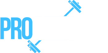 pro fitness logo white